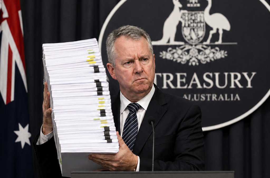 Treasurer Announces Rushed Tax Amendments To Patch Rushed Tax Amendments